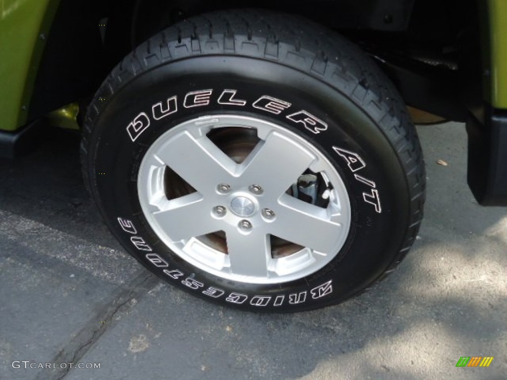 2010 Jeep Wrangler Unlimited Sahara 4x4 Wheel Photo #70183979