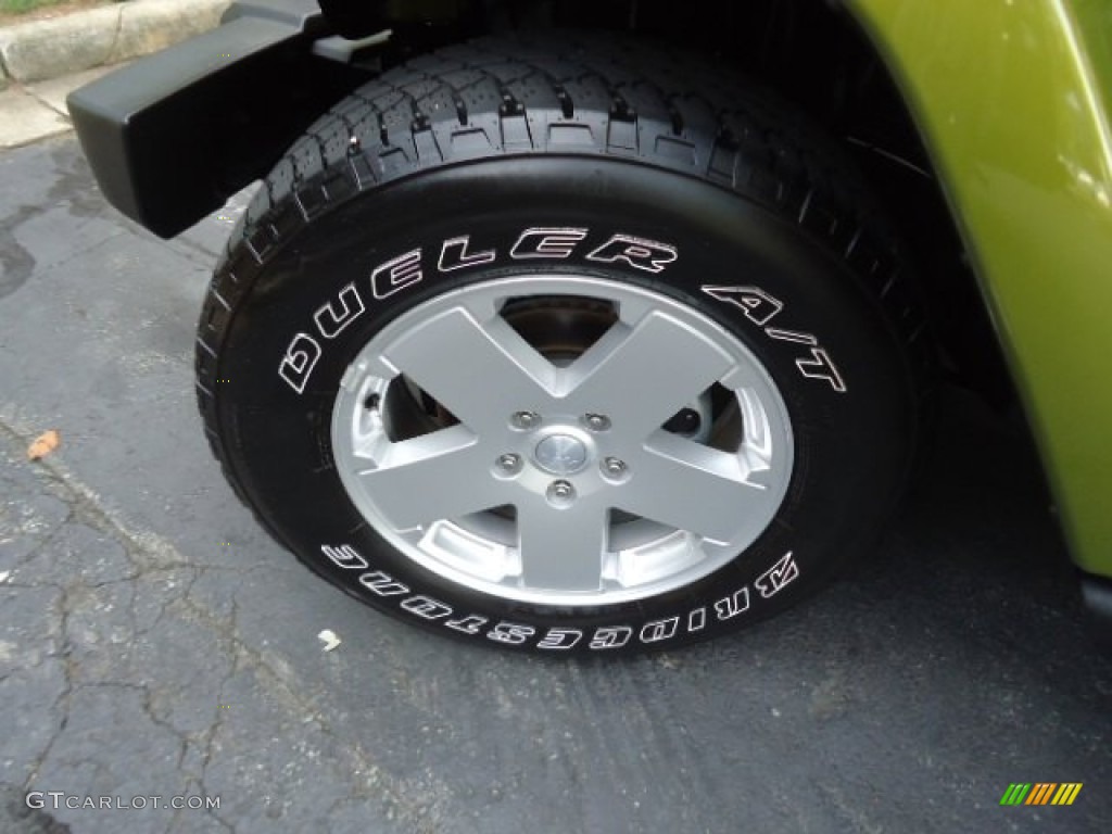 2010 Jeep Wrangler Unlimited Sahara 4x4 Wheel Photo #70183988