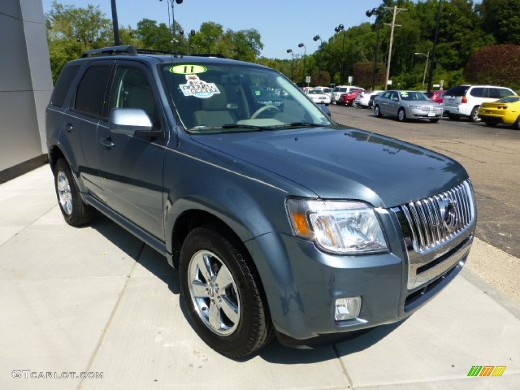 Steel Blue Metallic 2011 Mercury Mariner Premier V6 AWD Exterior Photo #70184588