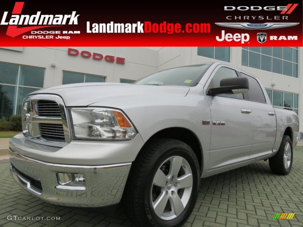 Bright Silver Metallic Dodge Ram 1500