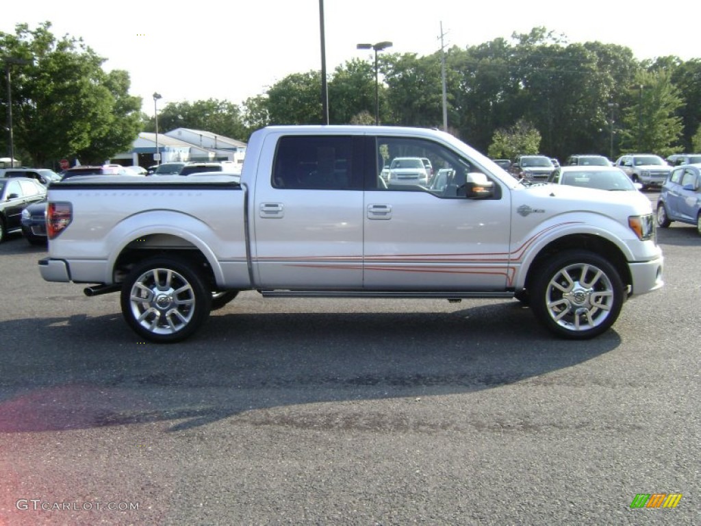 Ingot Silver Metallic 2011 Ford F150 Harley-Davidson SuperCrew 4x4 Exterior Photo #70185539