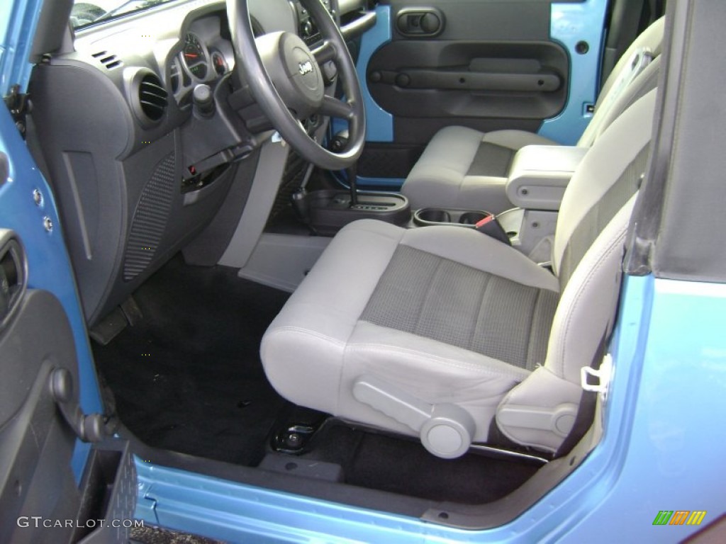 Dark Slate Gray/Medium Slate Gray Interior 2010 Jeep Wrangler Sport 4x4 Photo #70186037