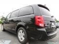 2013 Brilliant Black Crystal Pearl Dodge Grand Caravan Crew  photo #2