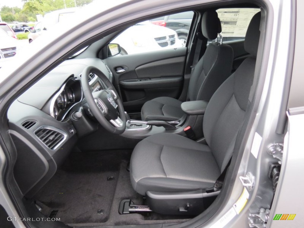 Black Interior 2013 Dodge Avenger SXT Photo #70186604