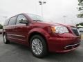 2013 Deep Cherry Red Crystal Pearl Chrysler Town & Country Touring - L  photo #4