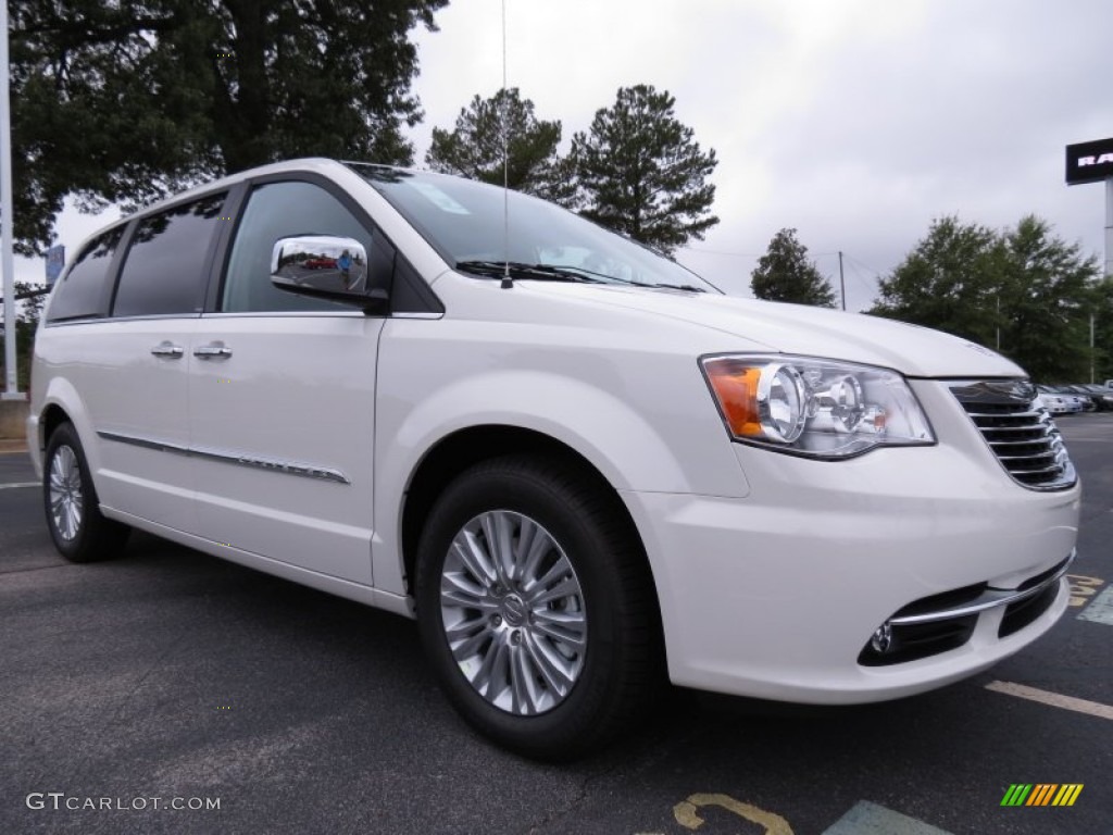 Stone White 2013 Chrysler Town & Country Touring - L Exterior Photo #70187216
