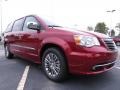 Deep Cherry Red Crystal Pearl 2013 Chrysler Town & Country Gallery