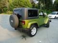 2007 Rescue Green Metallic Jeep Wrangler Sahara 4x4  photo #7