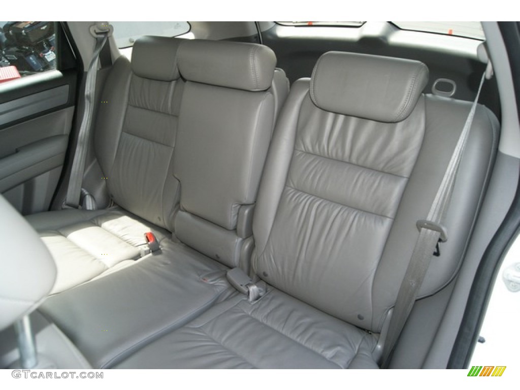 2008 CR-V EX-L 4WD - Taffeta White / Gray photo #15