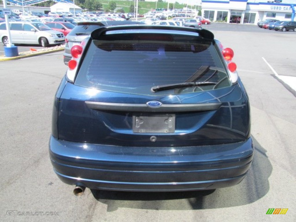 2001 Focus ZX3 Coupe - Twilight Blue Metallic / Medium Graphite Grey photo #10