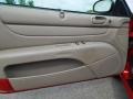 Taupe 2003 Chrysler Sebring LX Convertible Door Panel