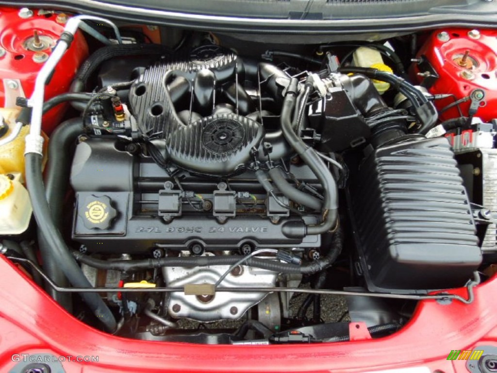 2003 Chrysler Sebring LX Convertible 2.7 Liter DOHC 24-Valve V6 Engine Photo #70191197