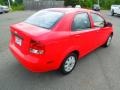 2004 Victory Red Chevrolet Aveo LS Sedan  photo #6