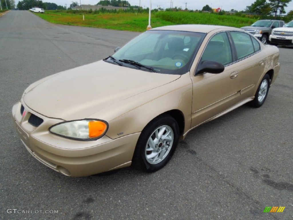 Champagne Beige Metallic 2003 Pontiac Grand Am SE Sedan Exterior Photo #70191449