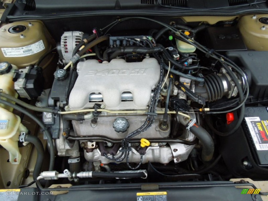 2003 Pontiac Grand Am SE Sedan Engine Photos