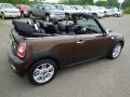 2011 Hot Chocolate Metallic Mini Cooper S Convertible  photo #26