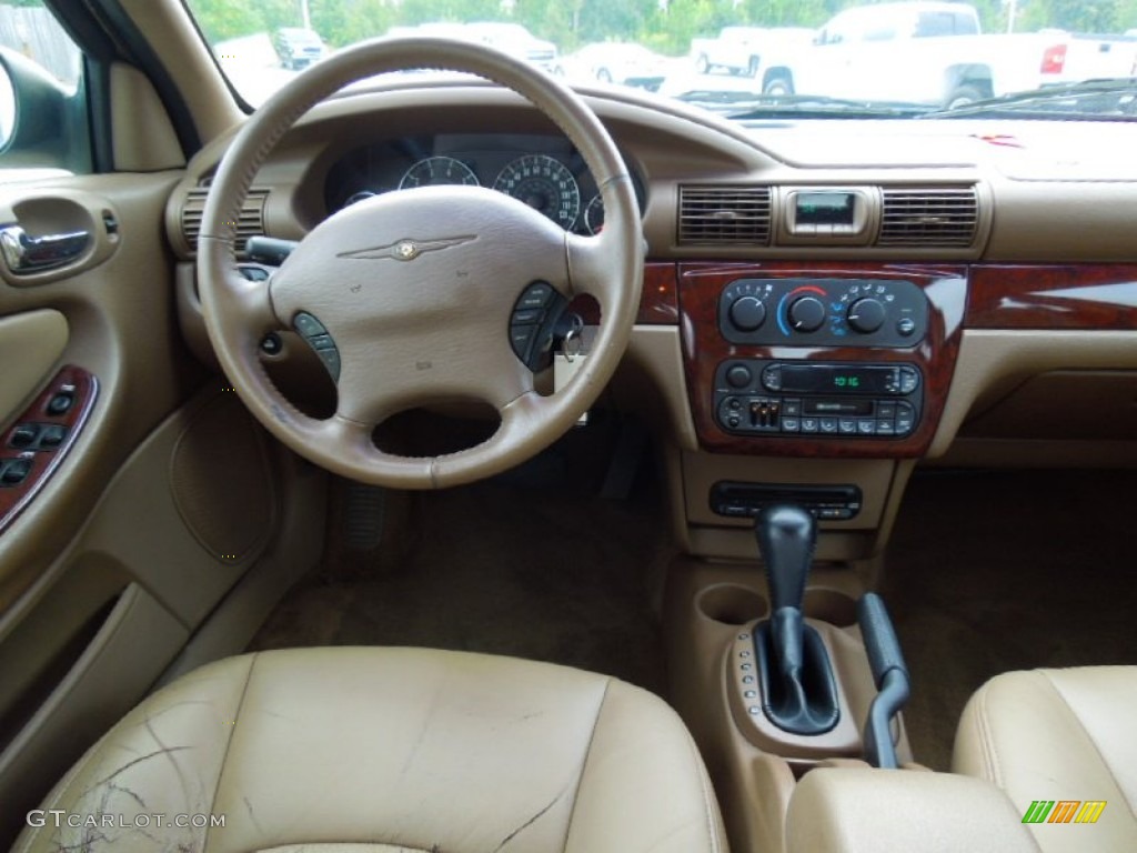 2001 Chrysler Sebring LXi Sedan Sandstone Dashboard Photo #70191722