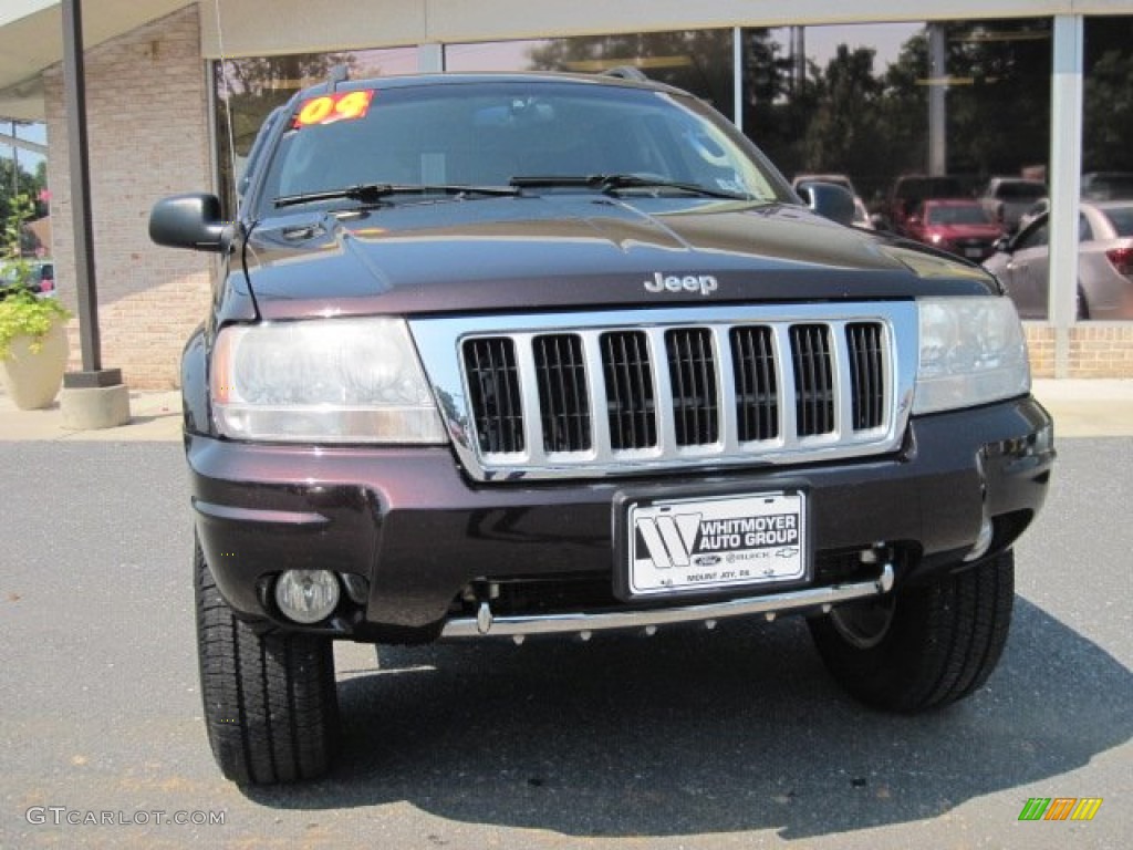 2004 Grand Cherokee Limited 4x4 - Deep Lava Red Metallic / Dark Slate Gray photo #2