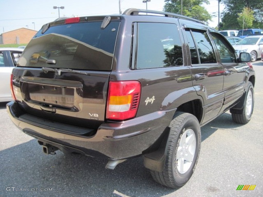 2004 Grand Cherokee Limited 4x4 - Deep Lava Red Metallic / Dark Slate Gray photo #8