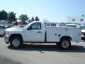 Summit White 2012 Chevrolet Silverado 3500HD WT Regular Cab 4x4 Commercial