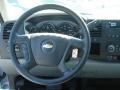 2012 Chevrolet Silverado 3500HD Dark Titanium Interior Steering Wheel Photo