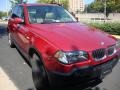 2004 Flamenco Red Metallic BMW X3 2.5i  photo #12