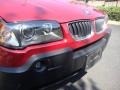 2004 Flamenco Red Metallic BMW X3 2.5i  photo #13