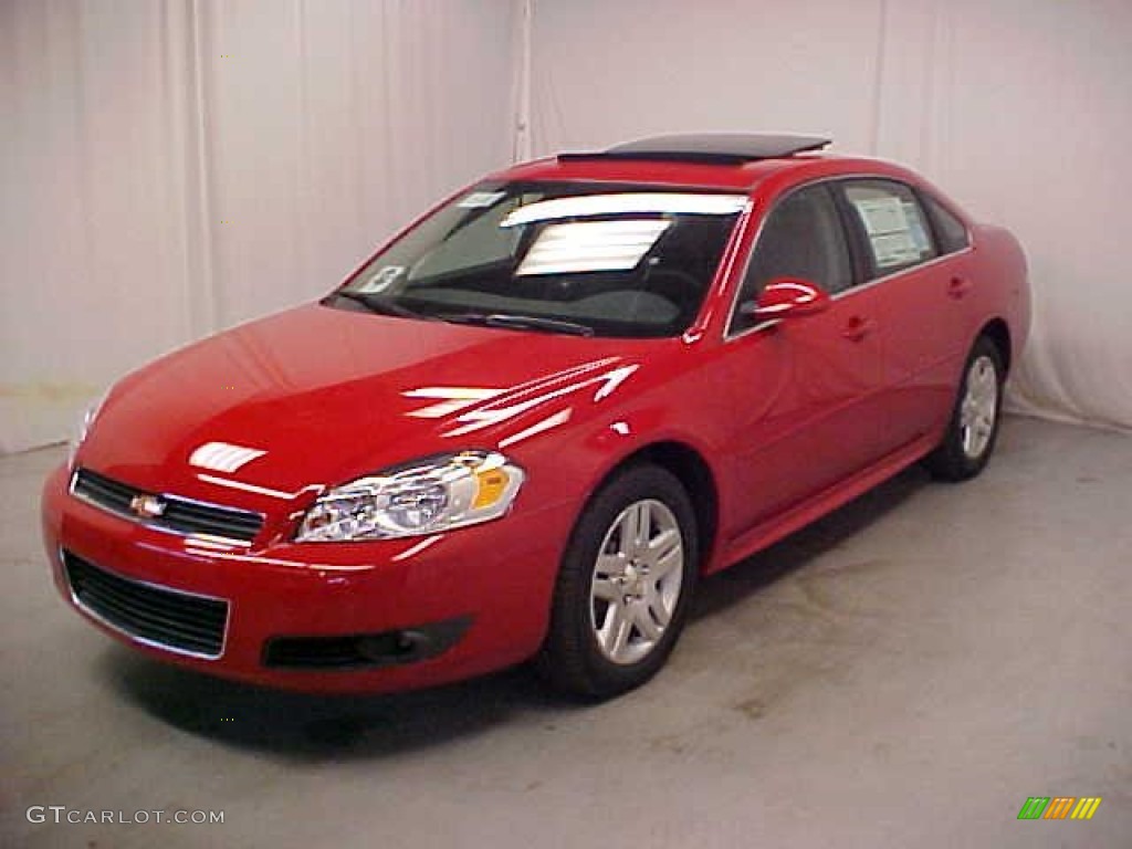 2011 Impala LT - Victory Red / Ebony photo #3