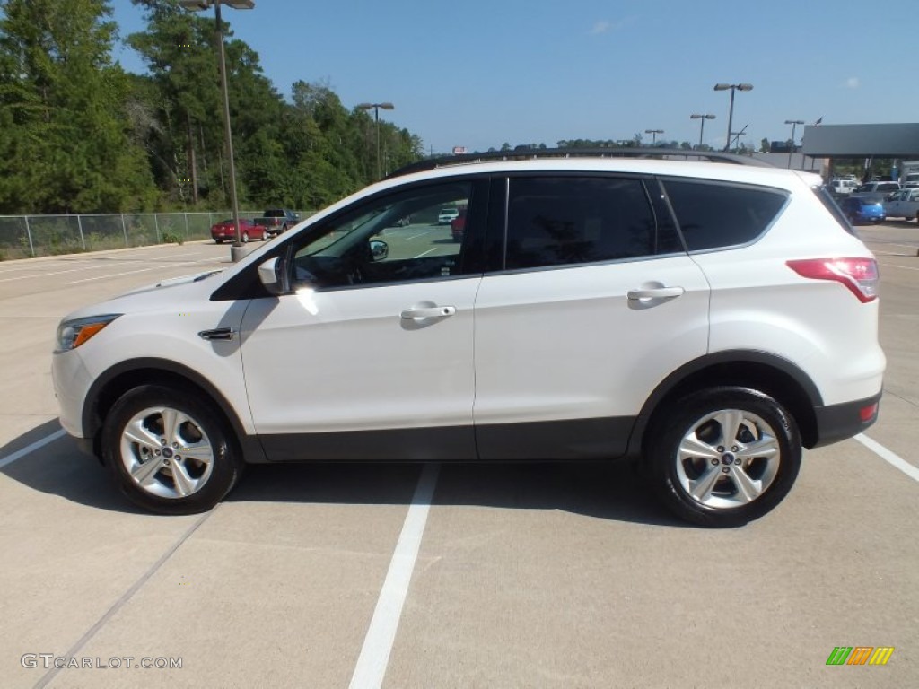 2013 Escape SE 2.0L EcoBoost 4WD - White Platinum Metallic Tri-Coat / Medium Light Stone photo #8