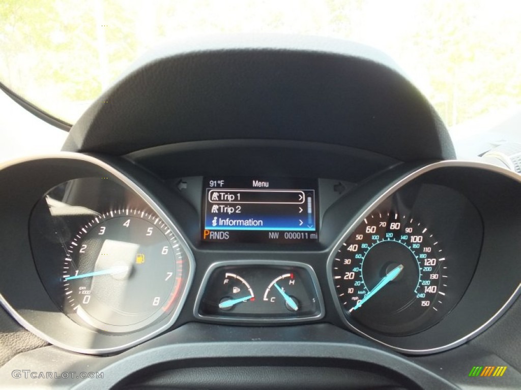 2013 Ford Escape SE 2.0L EcoBoost 4WD Gauges Photo #70201288