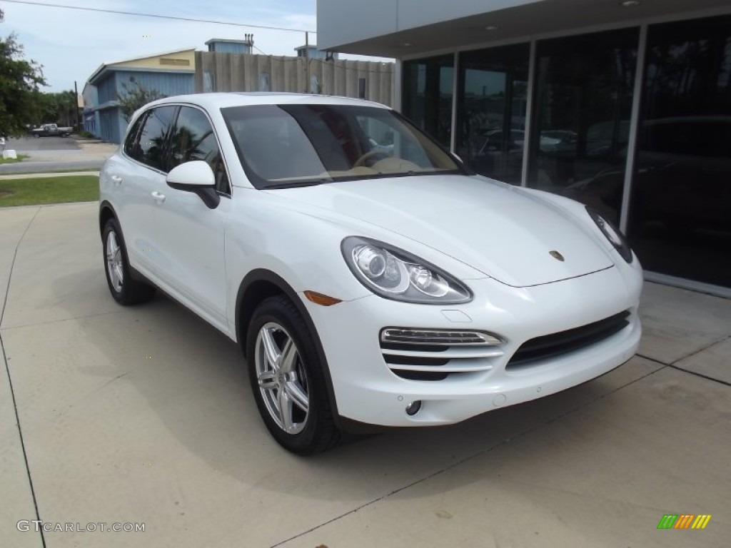 White 2012 Porsche Cayenne Standard Cayenne Model Exterior Photo #70201420