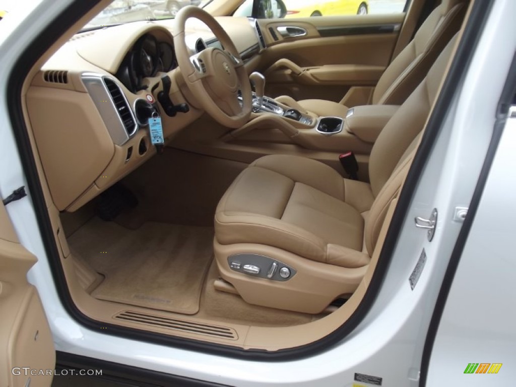 Luxor Beige Interior 2012 Porsche Cayenne Standard Cayenne Model Photo #70201489