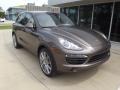 Umber Metallic 2013 Porsche Cayenne S Exterior