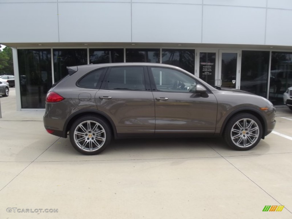 Umber Metallic 2013 Porsche Cayenne S Exterior Photo #70201621