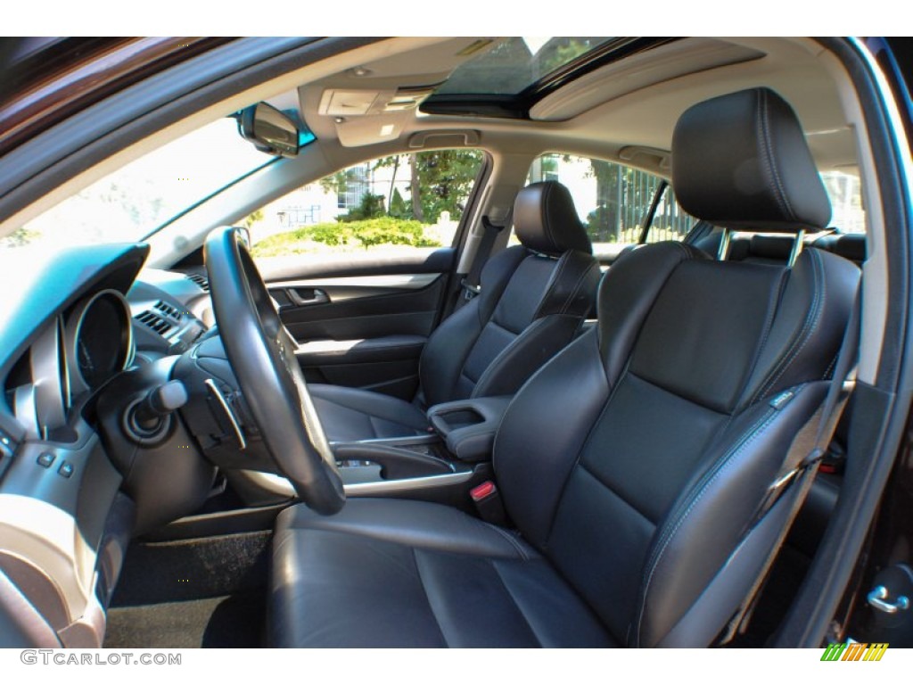 Ebony Interior 2009 Acura TL 3.7 SH-AWD Photo #70203241