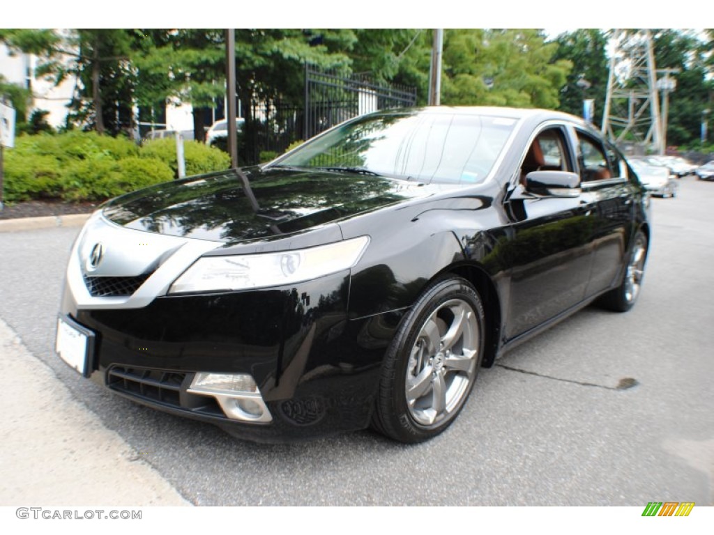 Crystal Black Pearl 2010 Acura TL 3.7 SH-AWD Exterior Photo #70203715