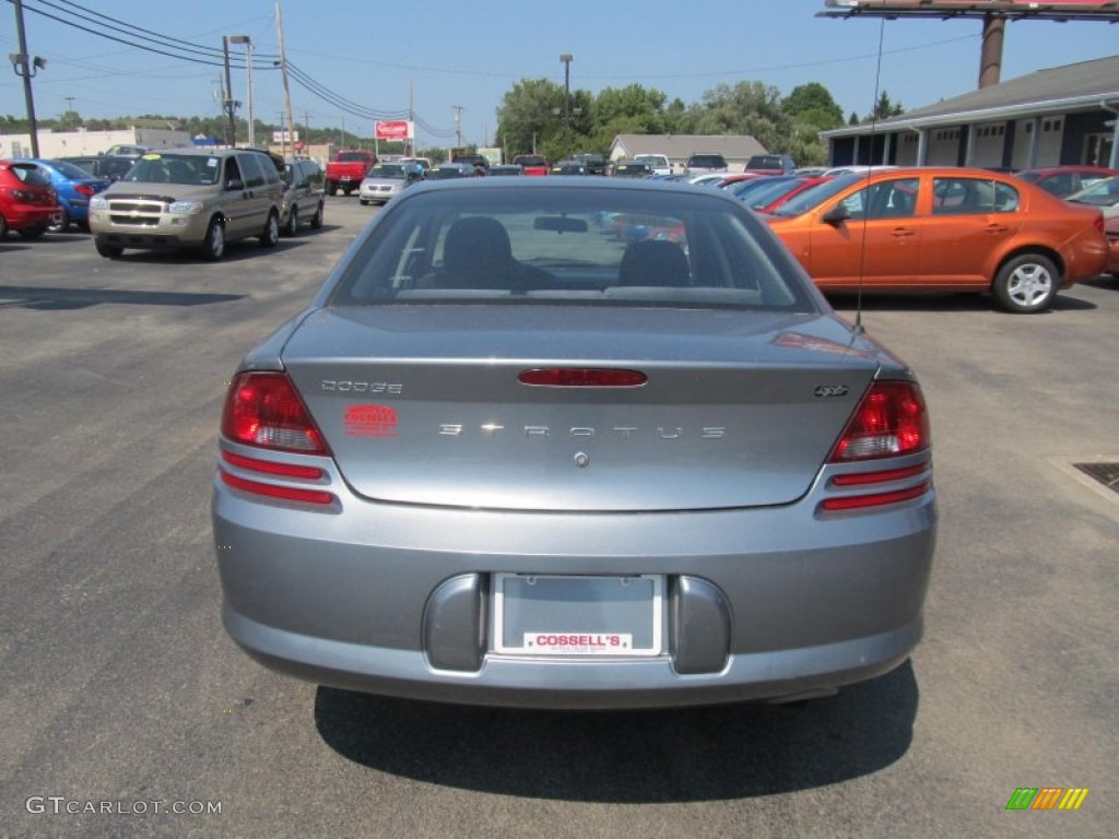 2006 Stratus SXT Sedan - Silver Steel Metallic / Dark Slate Grey photo #4
