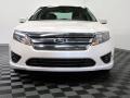 2012 White Platinum Tri-Coat Ford Fusion SEL  photo #3