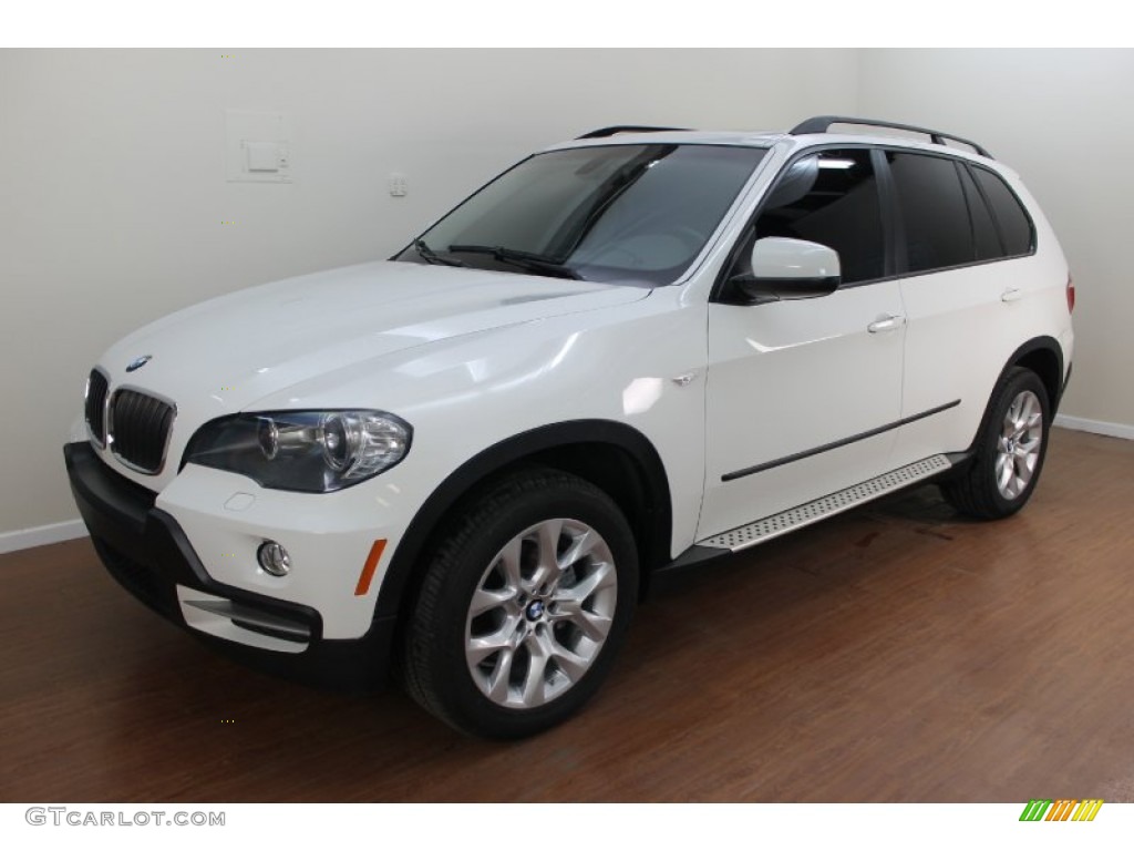 Alpine White BMW X5