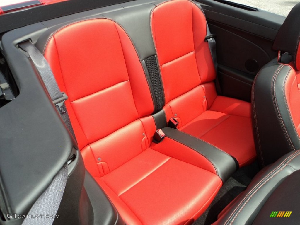 2012 Chevrolet Camaro SS/RS Convertible Rear Seat Photo #70206136