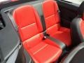 Inferno Orange/Black Rear Seat Photo for 2012 Chevrolet Camaro #70206136