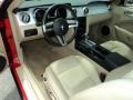 Medium Parchment Prime Interior Photo for 2007 Ford Mustang #70207009