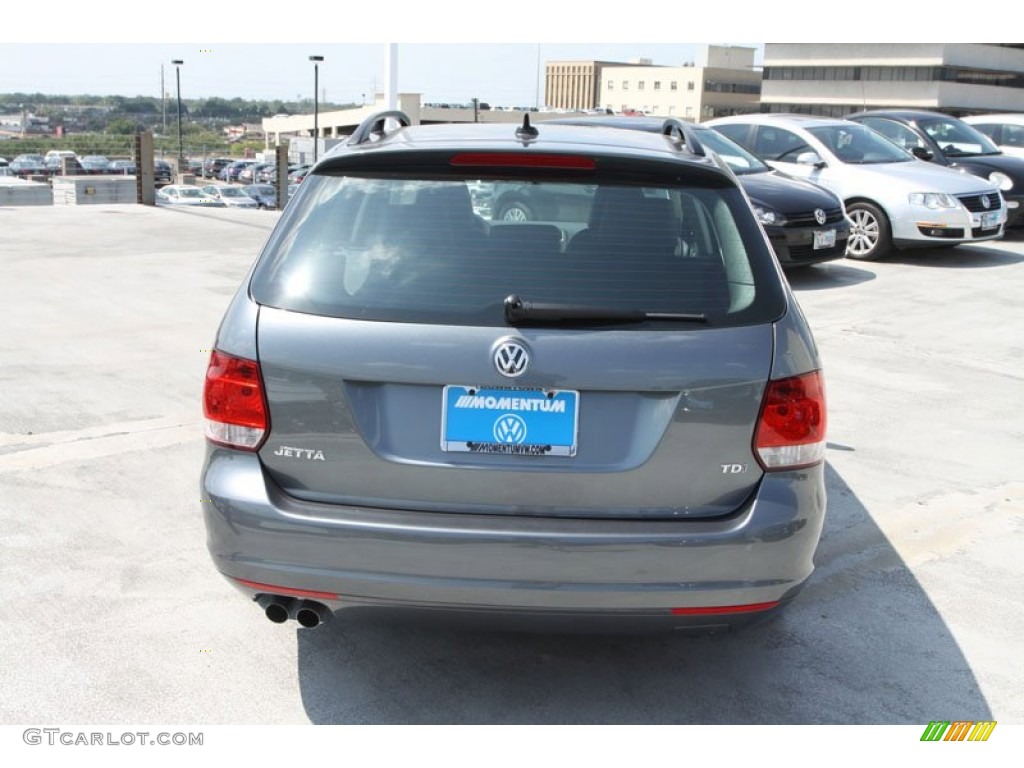 2013 Jetta TDI SportWagen - Platinum Gray Metallic / Titan Black photo #7