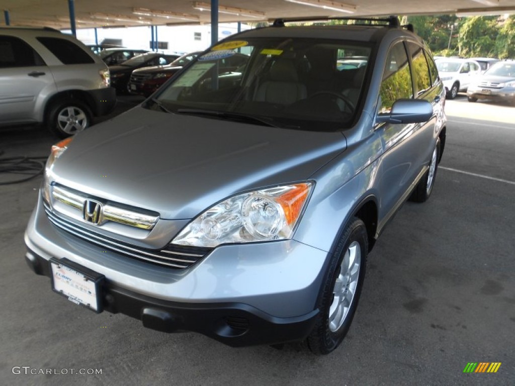 2009 CR-V EX-L 4WD - Royal Blue Pearl / Gray photo #31