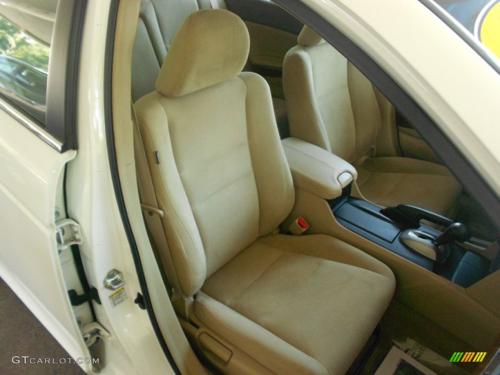 2009 Accord EX Sedan - Taffeta White / Ivory photo #14