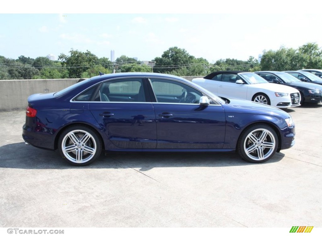 Estoril Blue Crystal 2013 Audi S4 3.0T quattro Sedan Exterior Photo #70210051