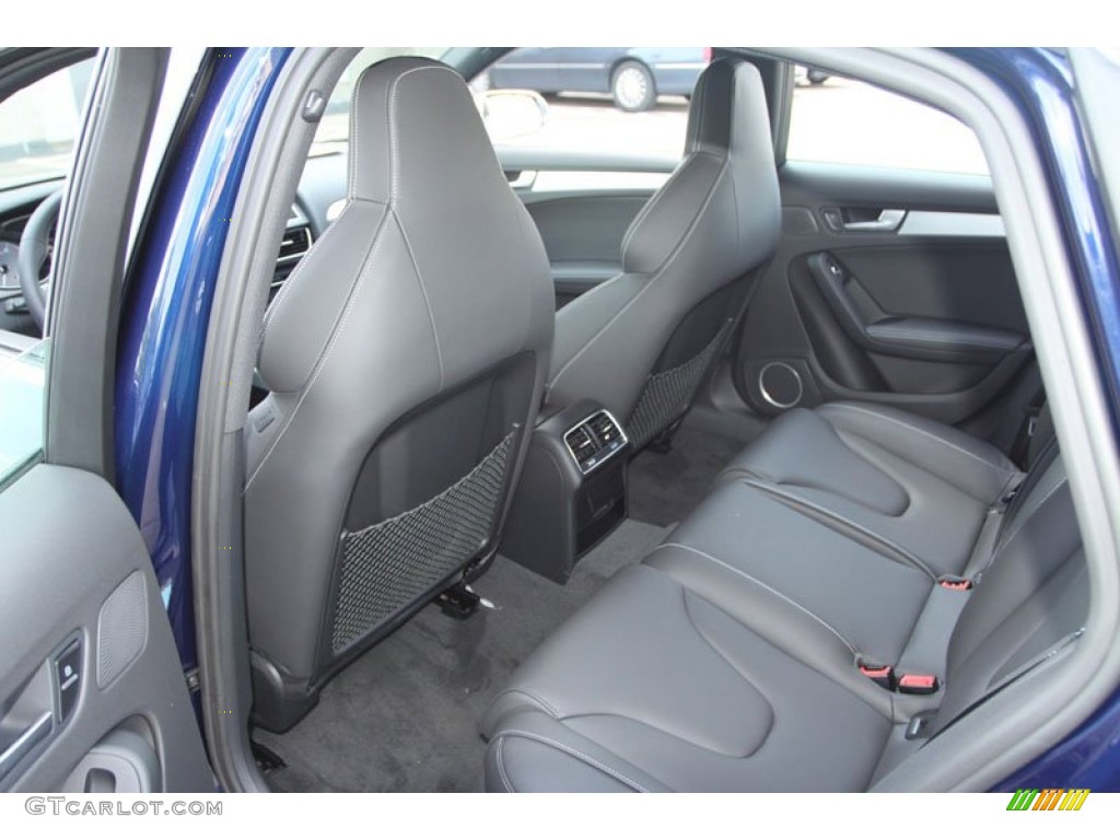 Black Interior 2013 Audi S4 3.0T quattro Sedan Photo #70210102
