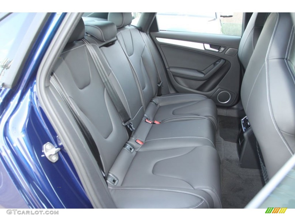 Black Interior 2013 Audi S4 3.0T quattro Sedan Photo #70210189