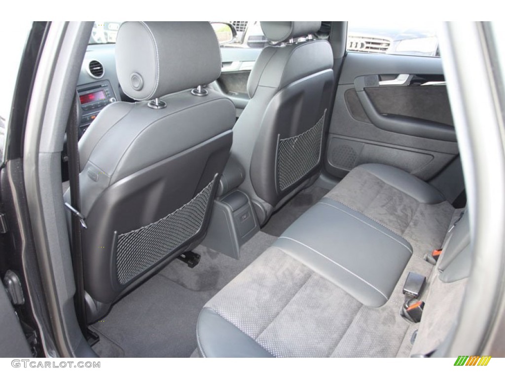 2013 Audi A3 2.0 TFSI quattro Rear Seat Photo #70210348