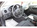 2012 Audi A3 Black Interior Prime Interior Photo